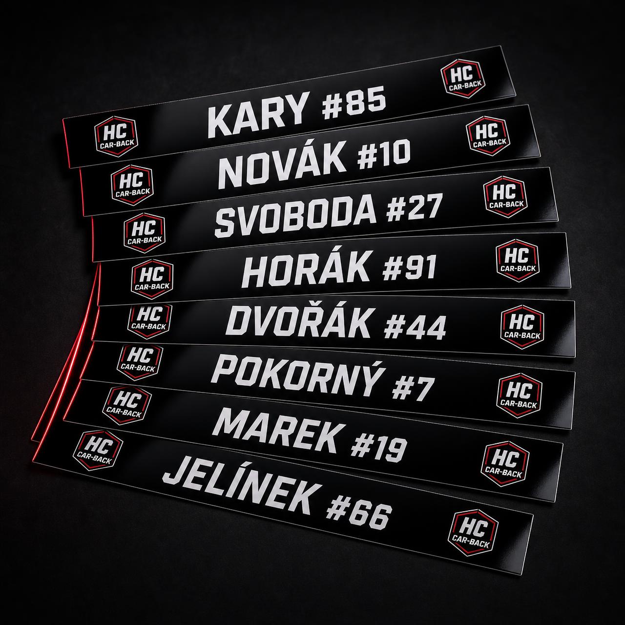 LABEL NA HOKEJKU